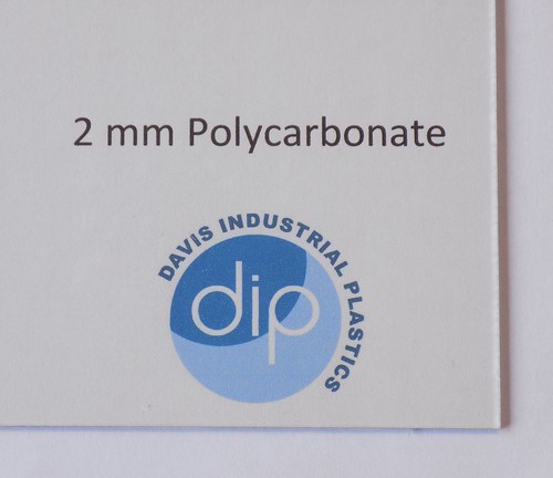 Clear polycarbonate sheet - 2, mm