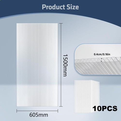 Pack clear polycarbonate - 14,
