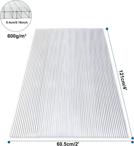 Pack clear polycarbonate - 14,