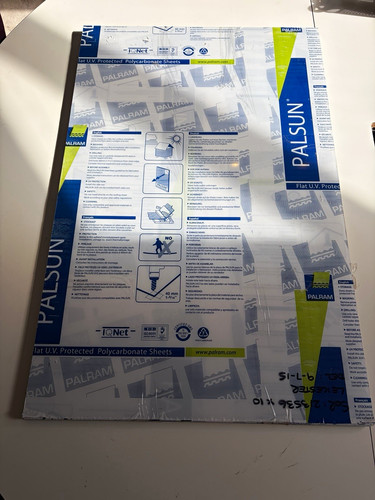 10x clear polycarbonate sheets - 10x,