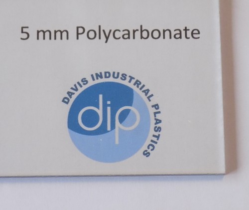 Clear polycarbonate sheet - 5,
