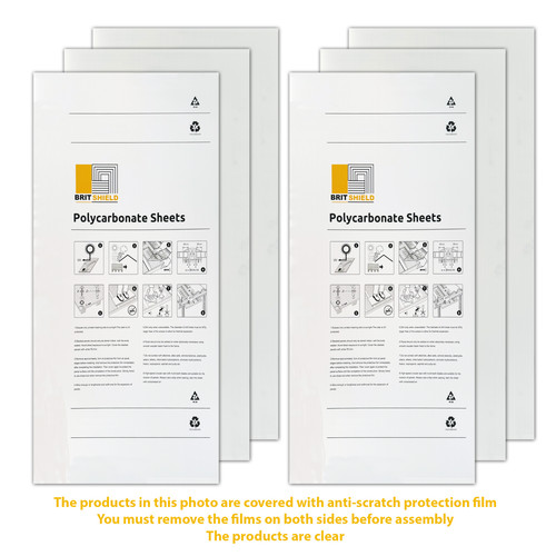Britshield 4mm clear - 6x,