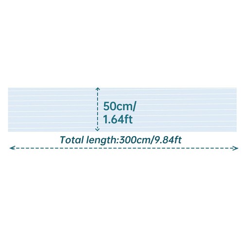 10m long impact clear - 10m,
